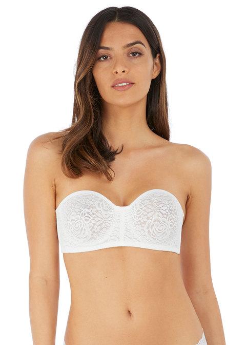 Wacoal Halo Lace Strapless Bra - Nude