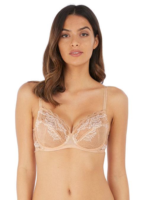 Wacoal - Lace Perfection Average Wire Bra Cafe Creme Full Cup Bra Wacoal