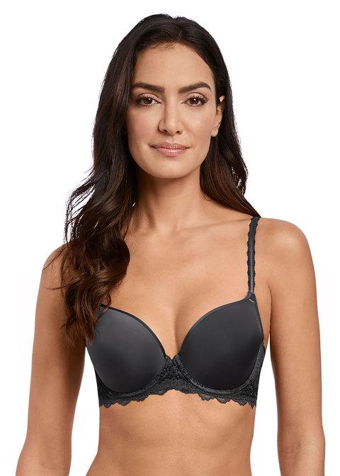 Wacoal - Lace Perfection Contour Bra Charcoal