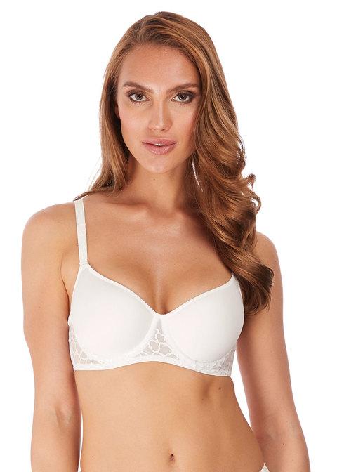 Wacoal - Lisse Underwired Spacer Moulded Bra White Spacer Bra Wacoal