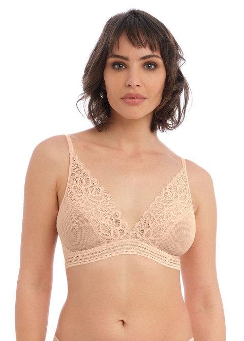 Wacoal Raffine Bralette sin aro - Sujetador de copa suave Frappe Wacoal