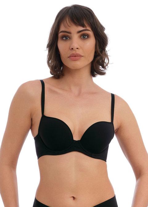 Wacoal Accord Underwire Plunge Bra - Black Plunge Bra Wacoal