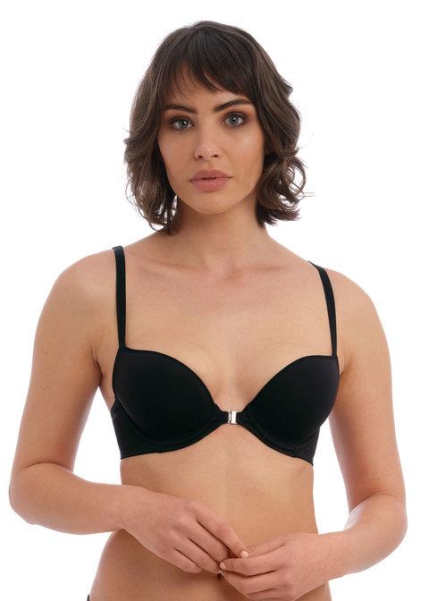 Soutien-gorge Wacoal Accord Underwire Front Fastener - Noir Soutien-gorge emboîtant Wacoal