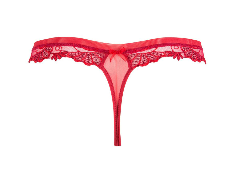 Lise Charmel - Dressing Floreale Perizoma Slip Rosso Lise Charmel