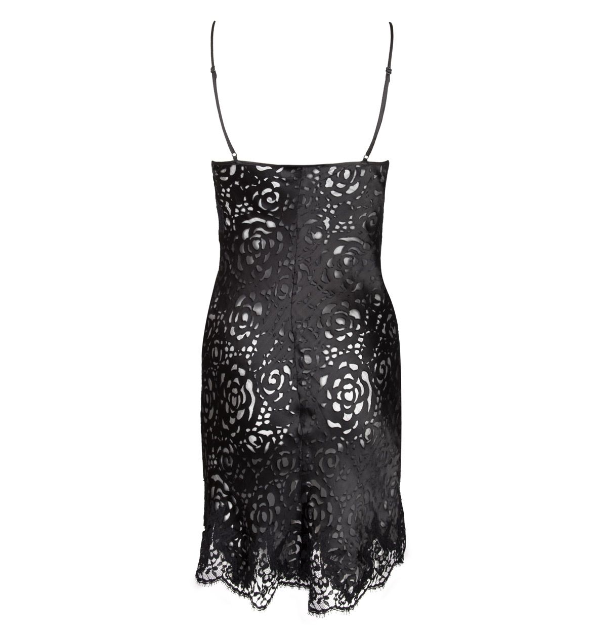 Lise Charmel - Dressing Floral Nighty Black | Ouh La La
