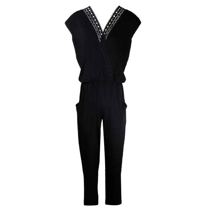 Lise Charmel - Combinaison Ajourage Couture Beachwear Robe de plage noire Lise Charmel Swimwear