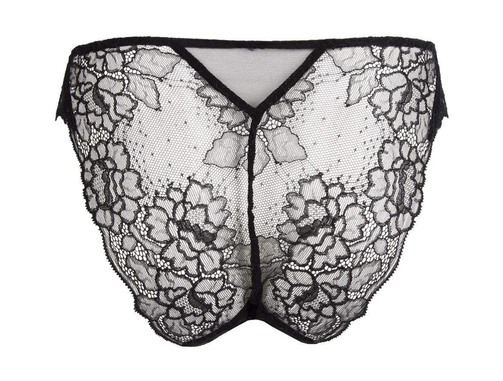 Lise Charmel - Sublime en Dentelle Italian Brief Black Brief Lise Charmel 