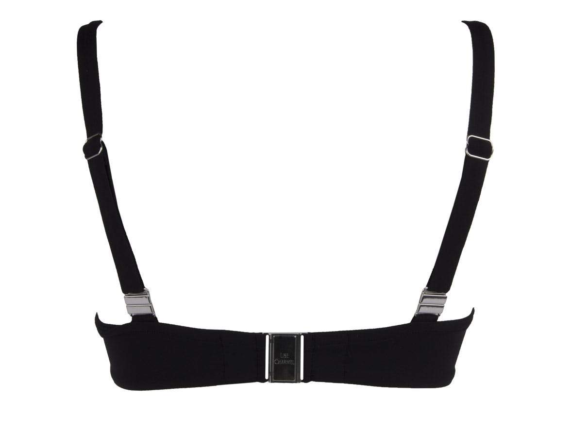 Lise Charmel Swimwear - Ajourage Couture Balconet Bikini Top Noir