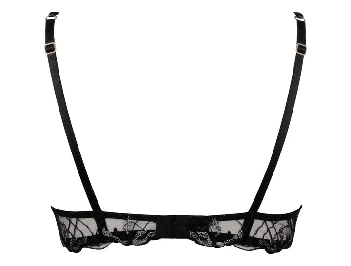 Lise Charmel - Les Nuits Chics Half Cup Bra Nuit Argent Balcony Bra Lise Charmel 