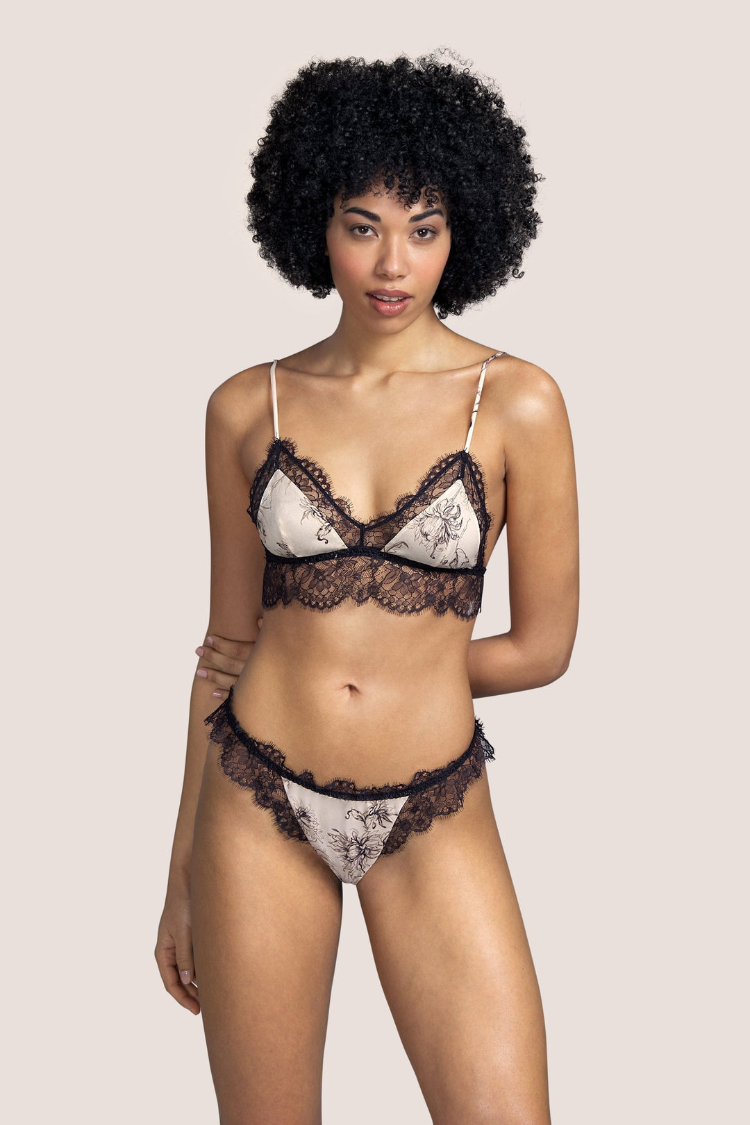 Andres Sarda Wang Soft Bra - Черный мягкий бюстгальтер Andres Sarda