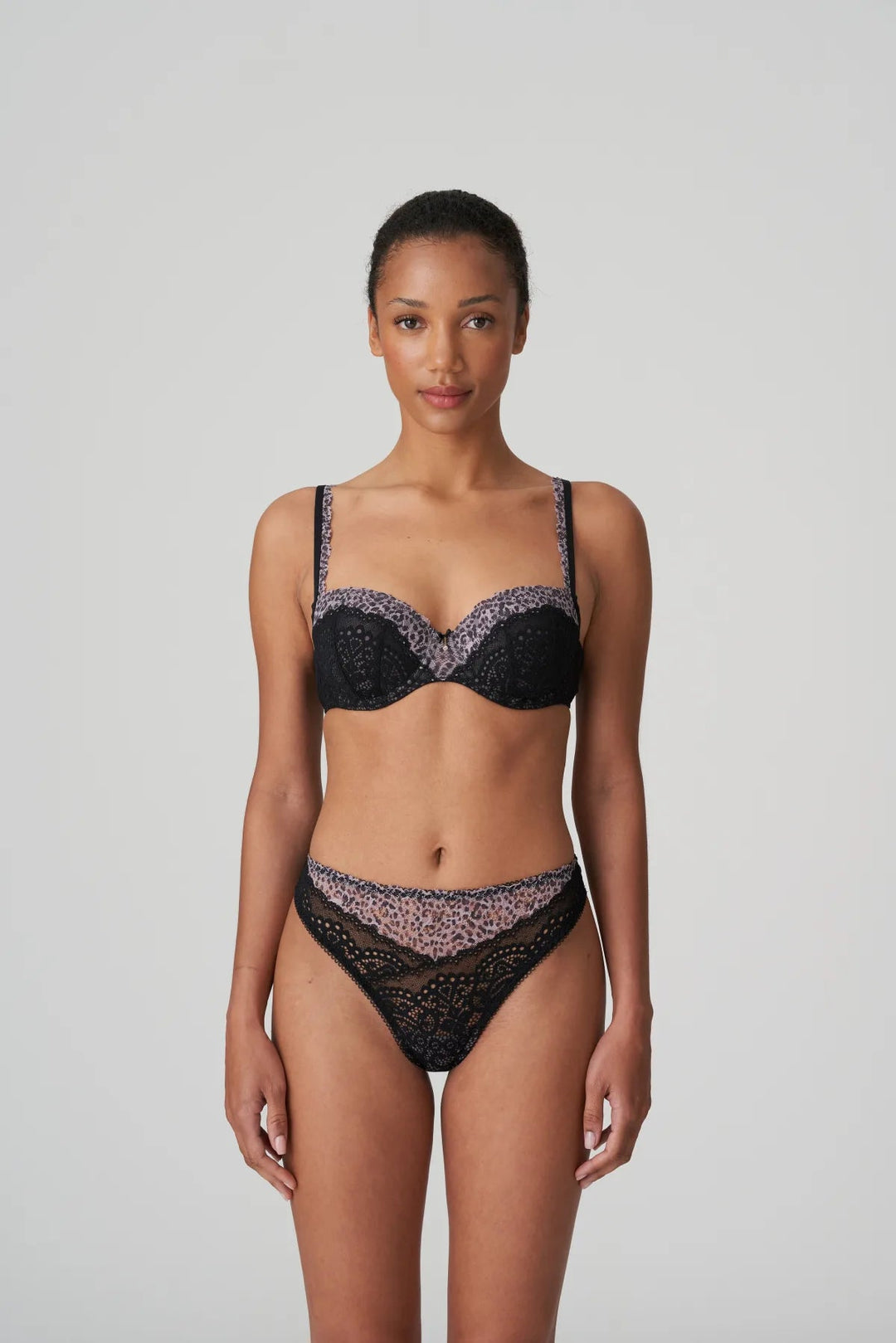 Marie Jo Coely Padded Bra Balcony - Smokey Padded Bra Marie Jo