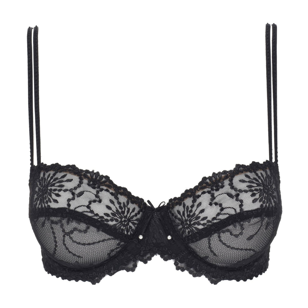 Marie Jo – Balconette-BH „Jane“ mit horizontaler Naht, Schwarz