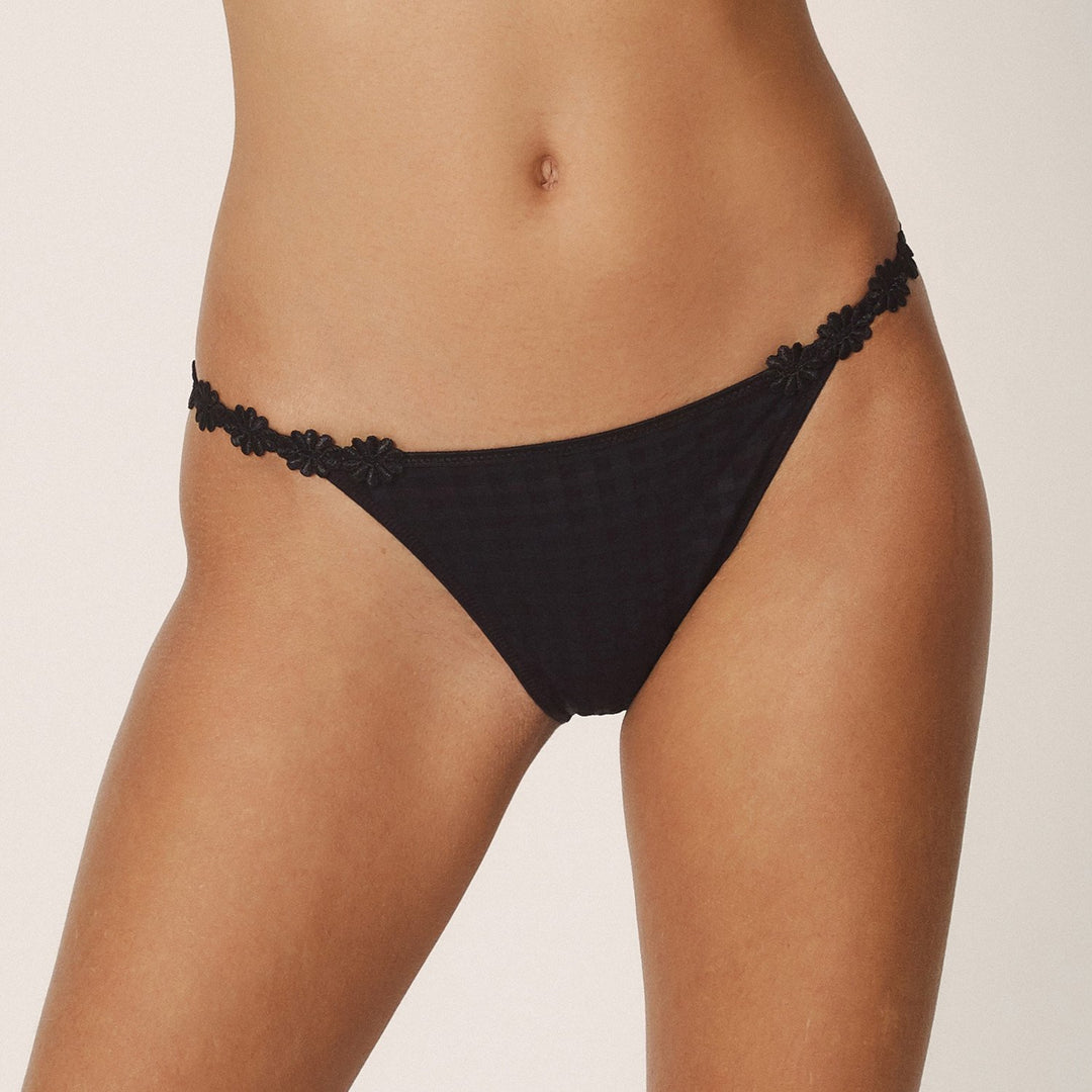 Slip taille basse Marie Jo Avero - Slip noir Marie Jo