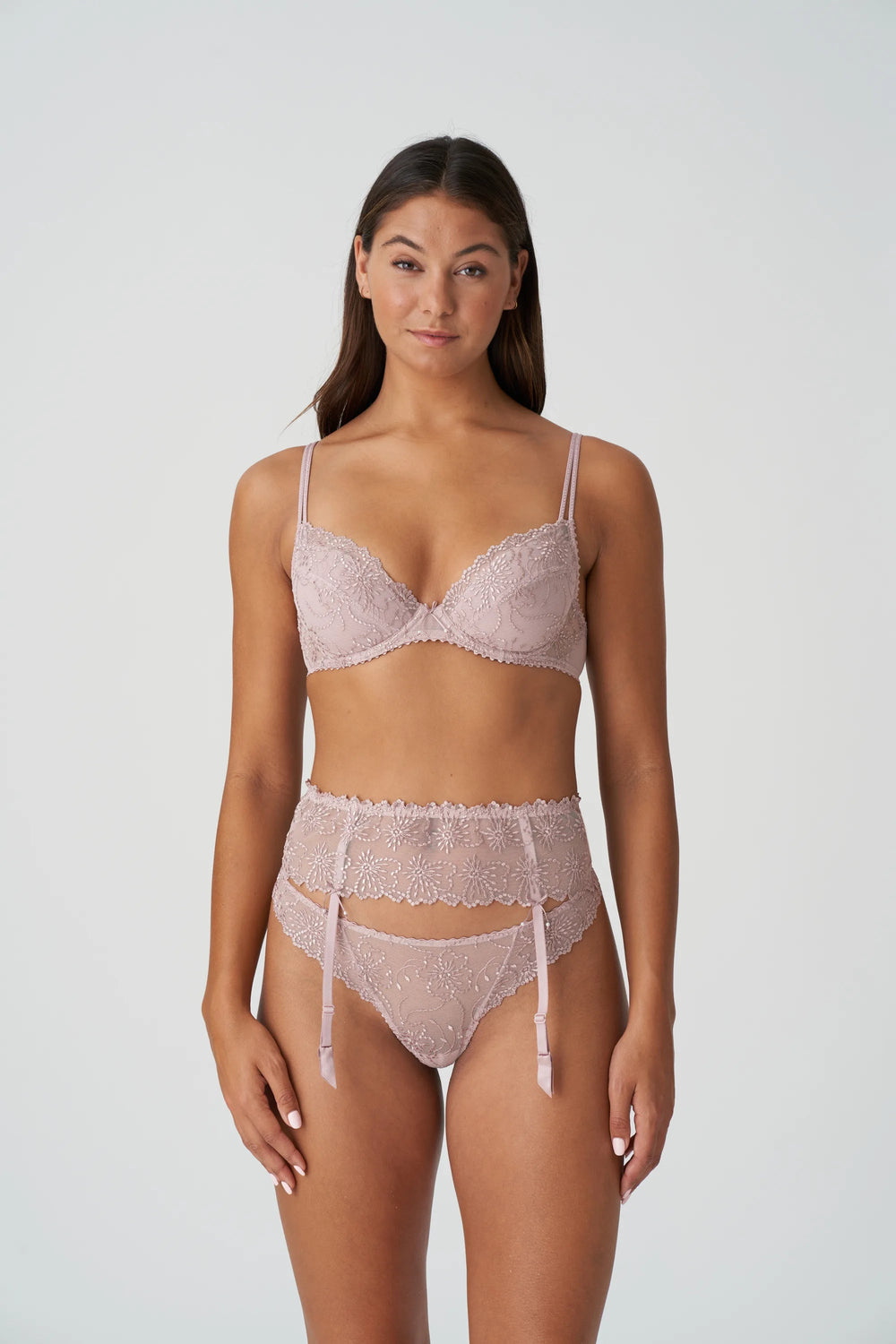 Marie Jo - Jane Garter Belt Bois De Rose
