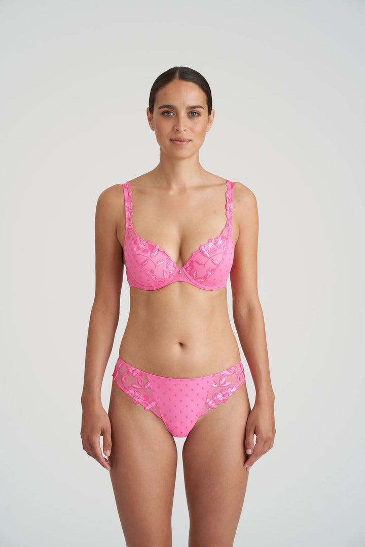 Marie Jo Agnes Gepolsterter Plunge-BH - Paradise Pink Plunge-BH Marie Jo