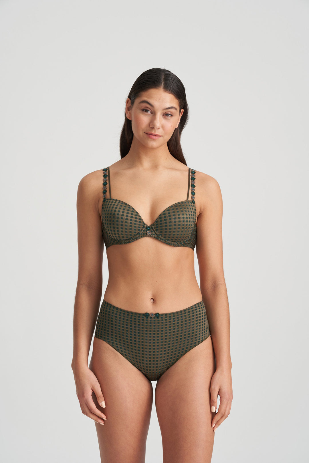 Marie Jo Avero Padded Plunge Bra - Tiny Jade Plunge Bra Marie Jo 