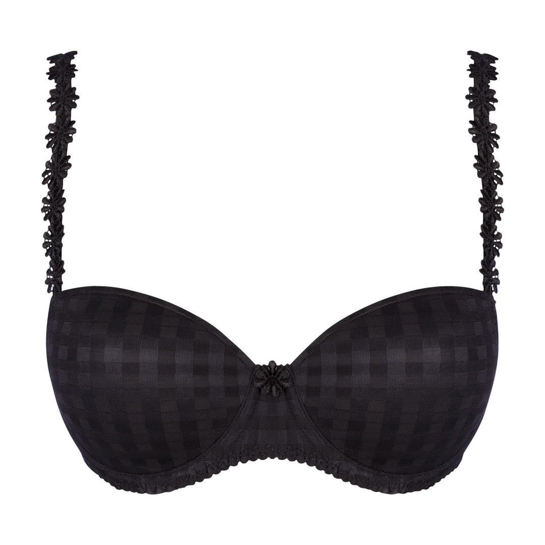 Marie Jo Avero Padded Bra Balcony - Black Balcony Bra Marie Jo