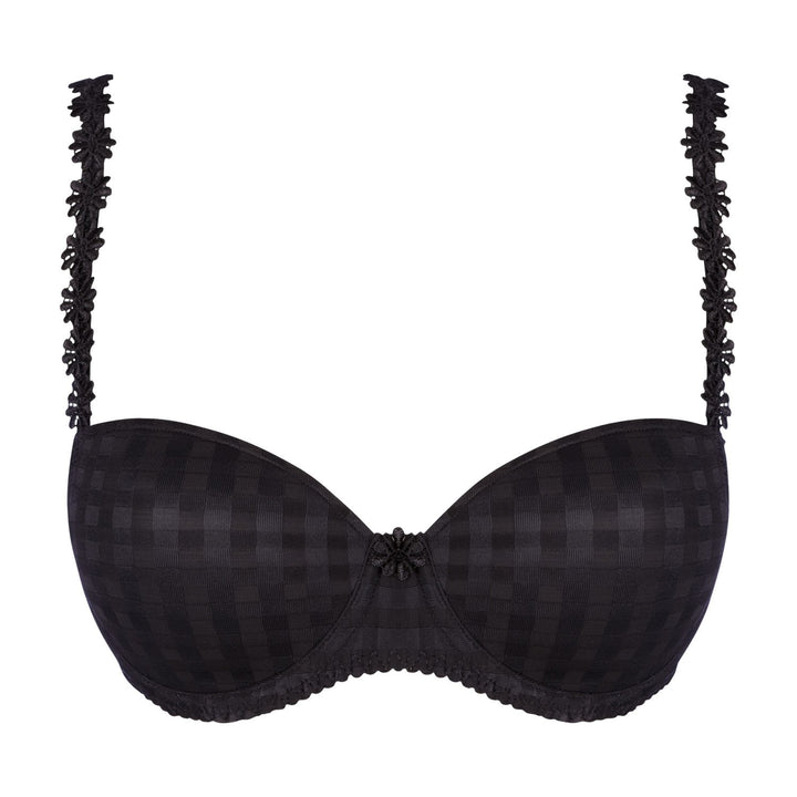 Marie Jo Avero Padded Bra Balcony - Black Balcony Bra Marie Jo