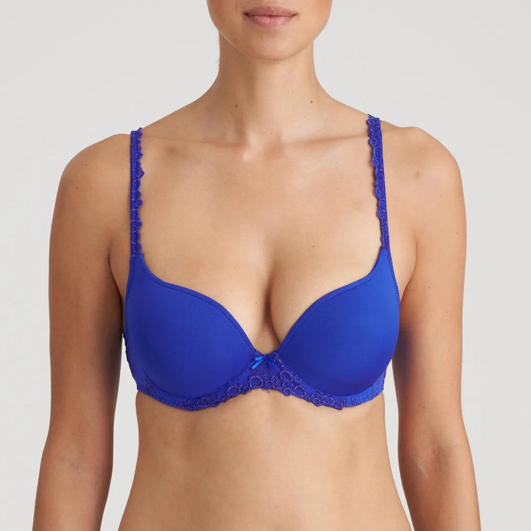 Marie Jo Nellie パッド入りブラ ハートシェイプ - Electric Blue Padded Bra Marie Jo