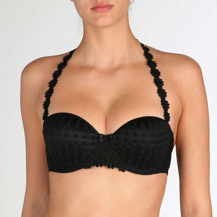 Marie Jo Avero Padded Bra Strapless - Black Strapless Bra Marie Jo