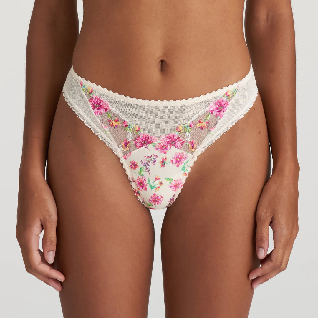 Marie Jo Chen Thong - Pearled Ivory Thong Marie Jo 