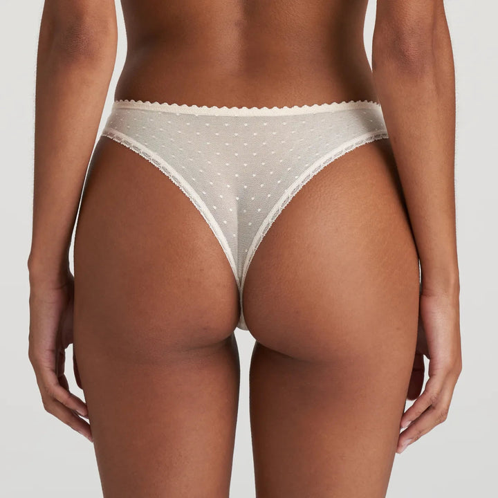 Marie Jo Chen Thong - Pearled Ivory Thong Marie Jo 
