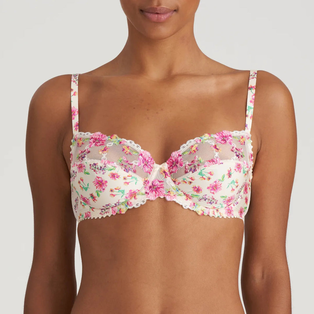 Reggiseno a coppa intera Marie Jo Chen - Reggiseno a coppa intera avorio perlato Marie Jo