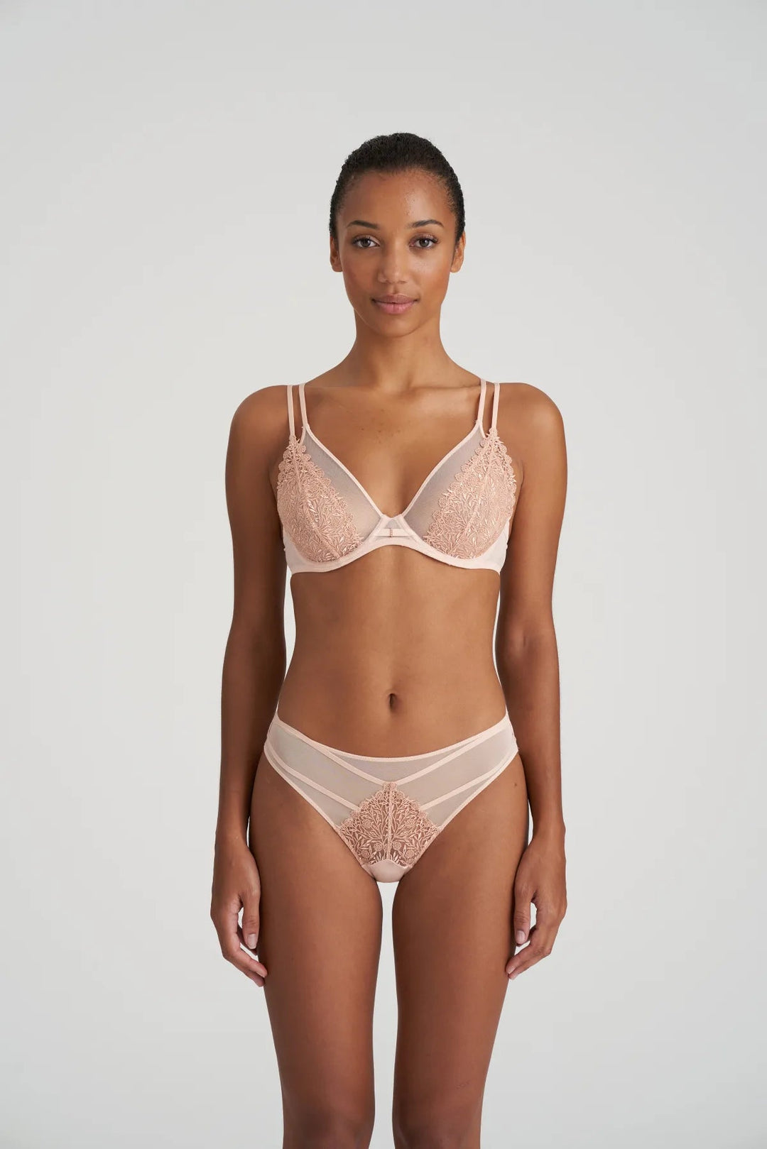 Marie Jo - Danae Plunge Bra Pinot Rose