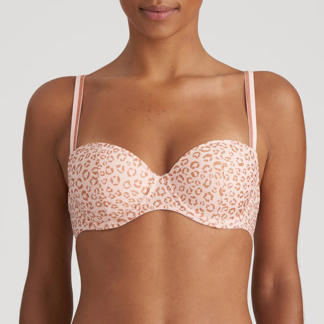 Marie Jo L'Aventure Benicio Padded Balcony Bra - Pearly Pink Padded Bra Marie Jo L'Aventure 