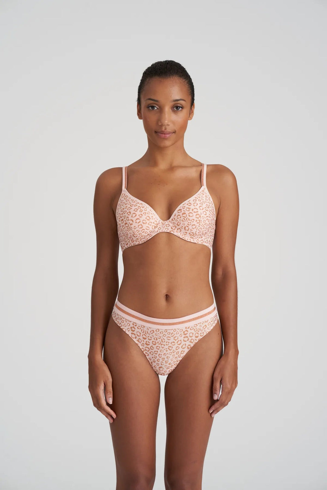 Marie Jo L'Aventure Benicio Padded Triangel Bra - Pearly Pink Triangle Bra Marie Jo L'Aventure 