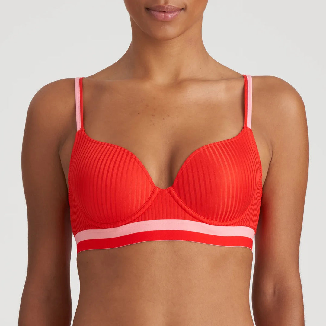 Marie Jo Soutien Gorge Rembourre Jude Heartshape Rouge