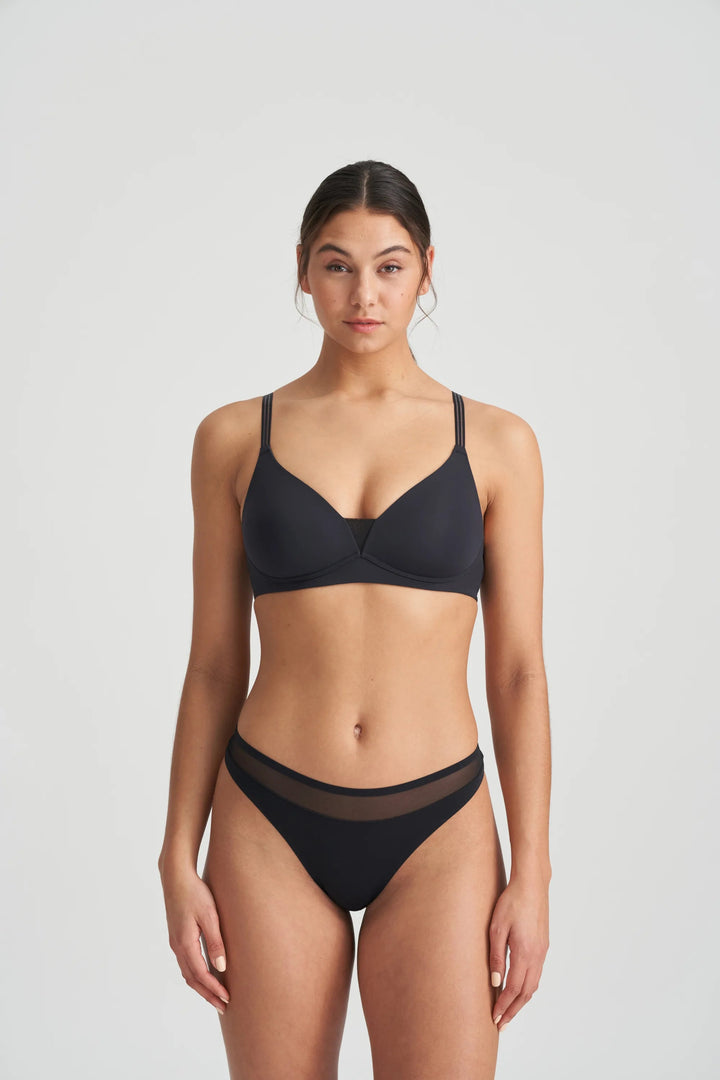 Marie Jo L'Aventure Louie Full Cup Bra Wireless - Black Full Cup Bra Marie Jo L'Aventure 