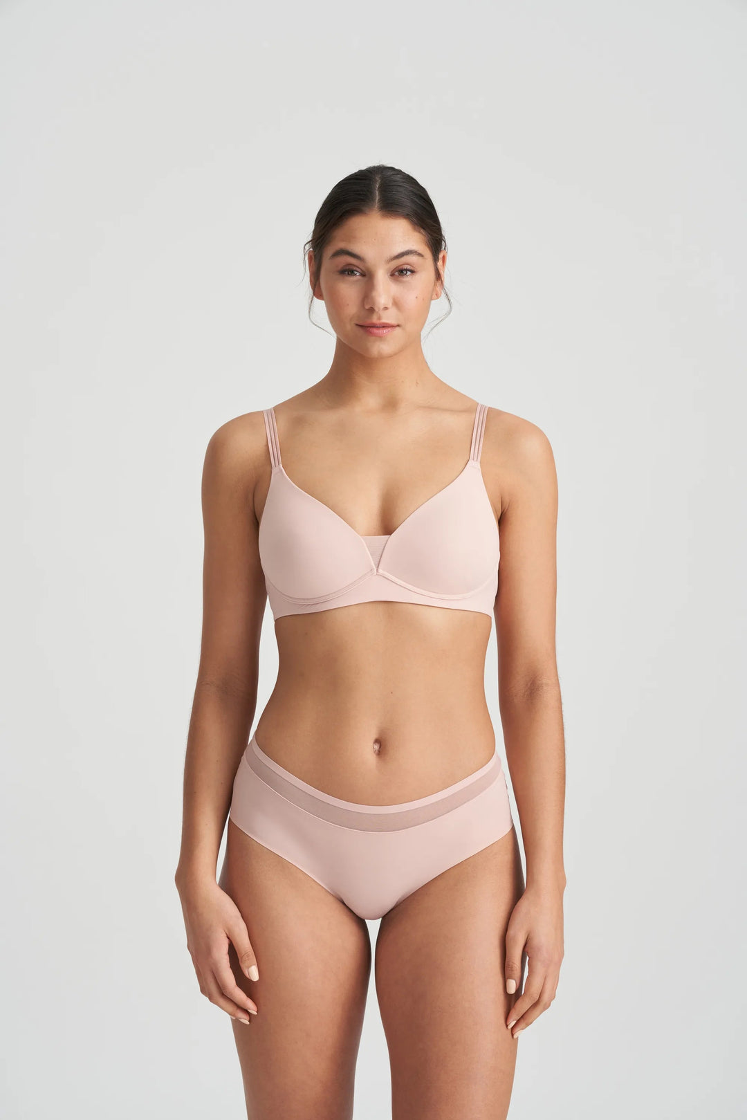 Marie Jo L'Aventure Louie Full Cup Bra Wireless - Powder Rose Full Cup Bra Marie Jo L'Aventure 