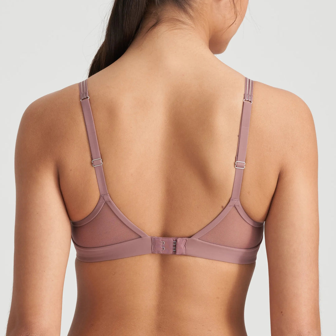 Marie Jo L'Aventure Soutien-gorge emboîtant Louie sans armatures - Soutien-gorge emboîtant taupe satiné Marie Jo L'Aventure