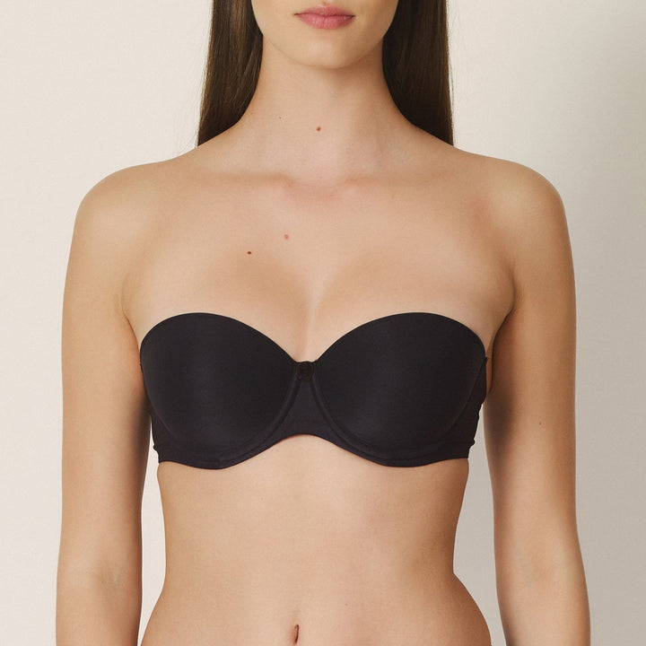 Marie Jo - Tom Padded Bra Strapless Charcoal