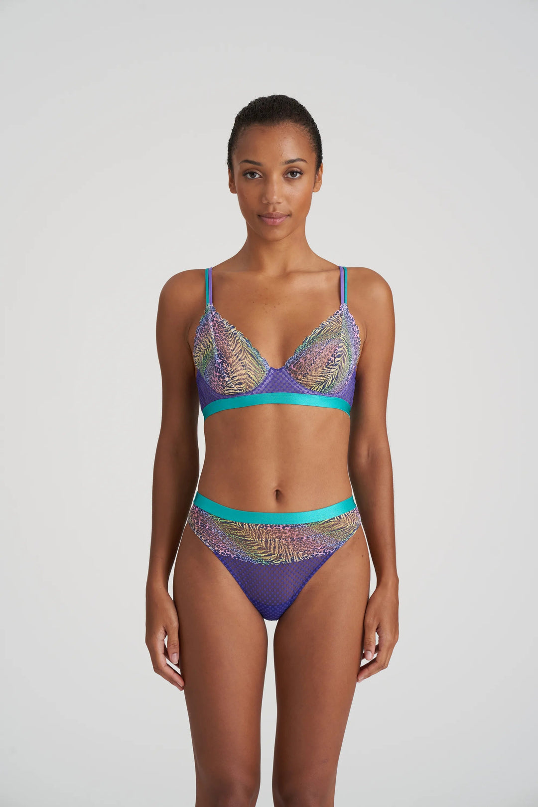 Marie Jo L'Aventure Cillian Plunge Bra Longline - Candy Pop Plunge Bra Marie Jo L'Aventure