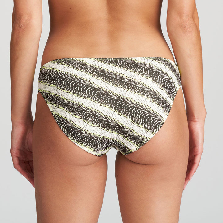 Marie Jo Swim Murcia Bikini-Slip Rio - Mini-Bikini-Slip mit gelbem Blitz Marie Jo Swim