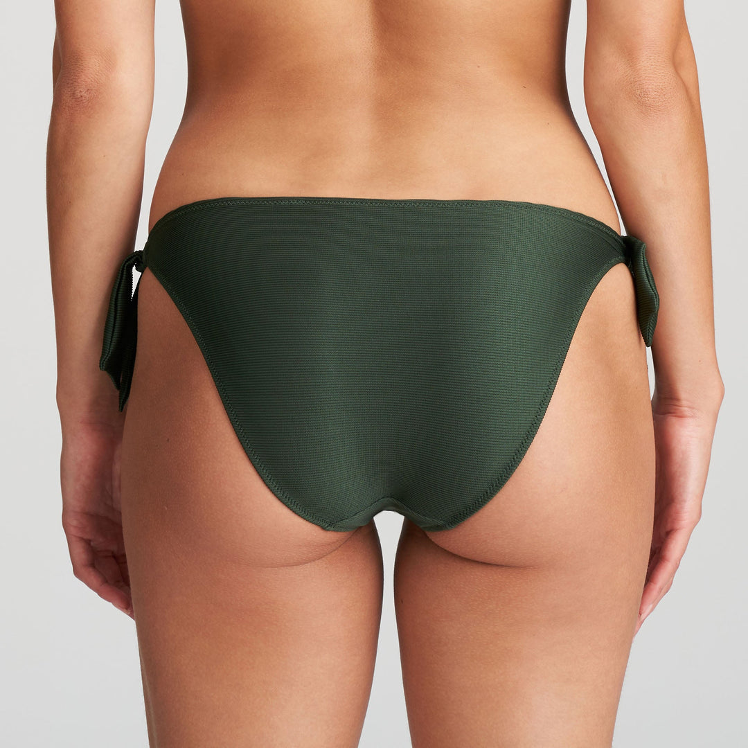 Marie Jo Swim Sitges Slip de Bikini Taille Cordes - Malachite Mini Slip de Bikini Marie Jo Swim