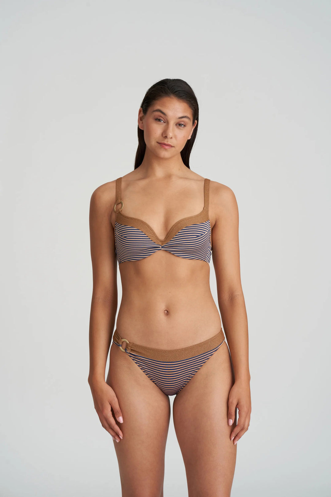 Marie Jo Swimwear Saturna Bikini Slip Rio - Ocean Bronze Bikini Slip Marie Jo Swimwear
