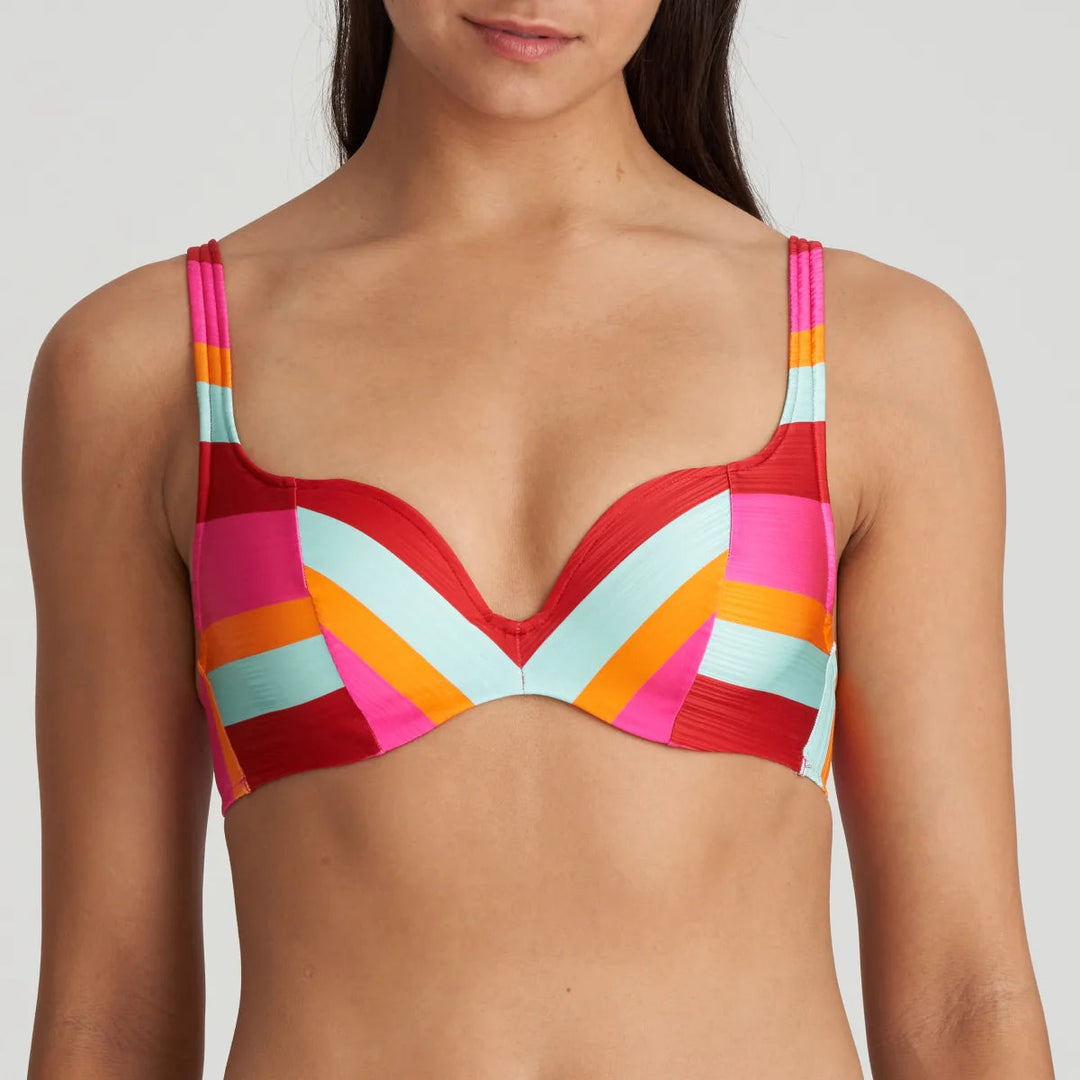 Marie Jo Swimwear Tenedos Padded Bikini Top Heartshape - Jazzy Padded Bikini Marie Jo Swimwear 