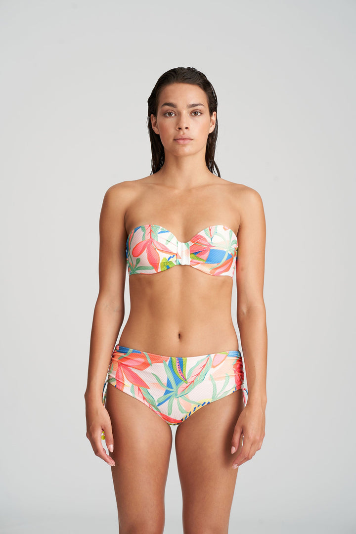 Marie Jo Swim Tarifa Bikinioberteil trägerlos gepolstert - Tropical Blossom Trägerloser Bikini Marie Jo Swim