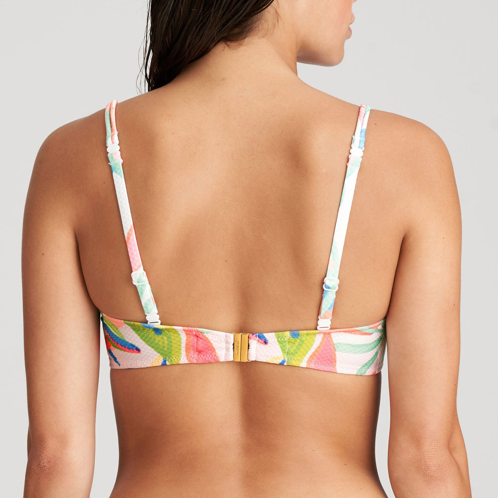 Marie Jo Swim Tarifa Top de Bikini Strapless con Relleno - Bikini Tropical Blossom Strapless Marie Jo Swim