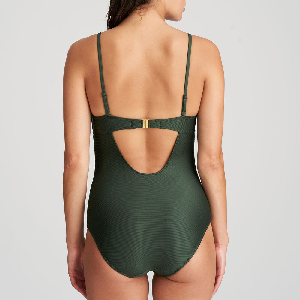 Marie Jo Swim Sitges Badeanzug Full Cup Wire – Malachite Plunge Badeanzug Marie Jo Swim