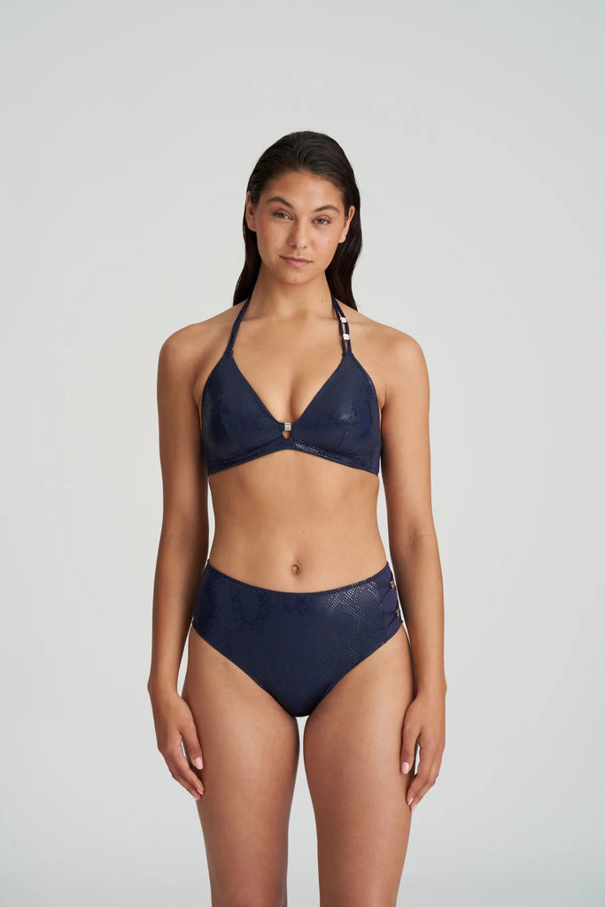 Marie Jo Swimwear San Domino Padded Triangle Bikini Top Evening Blue
