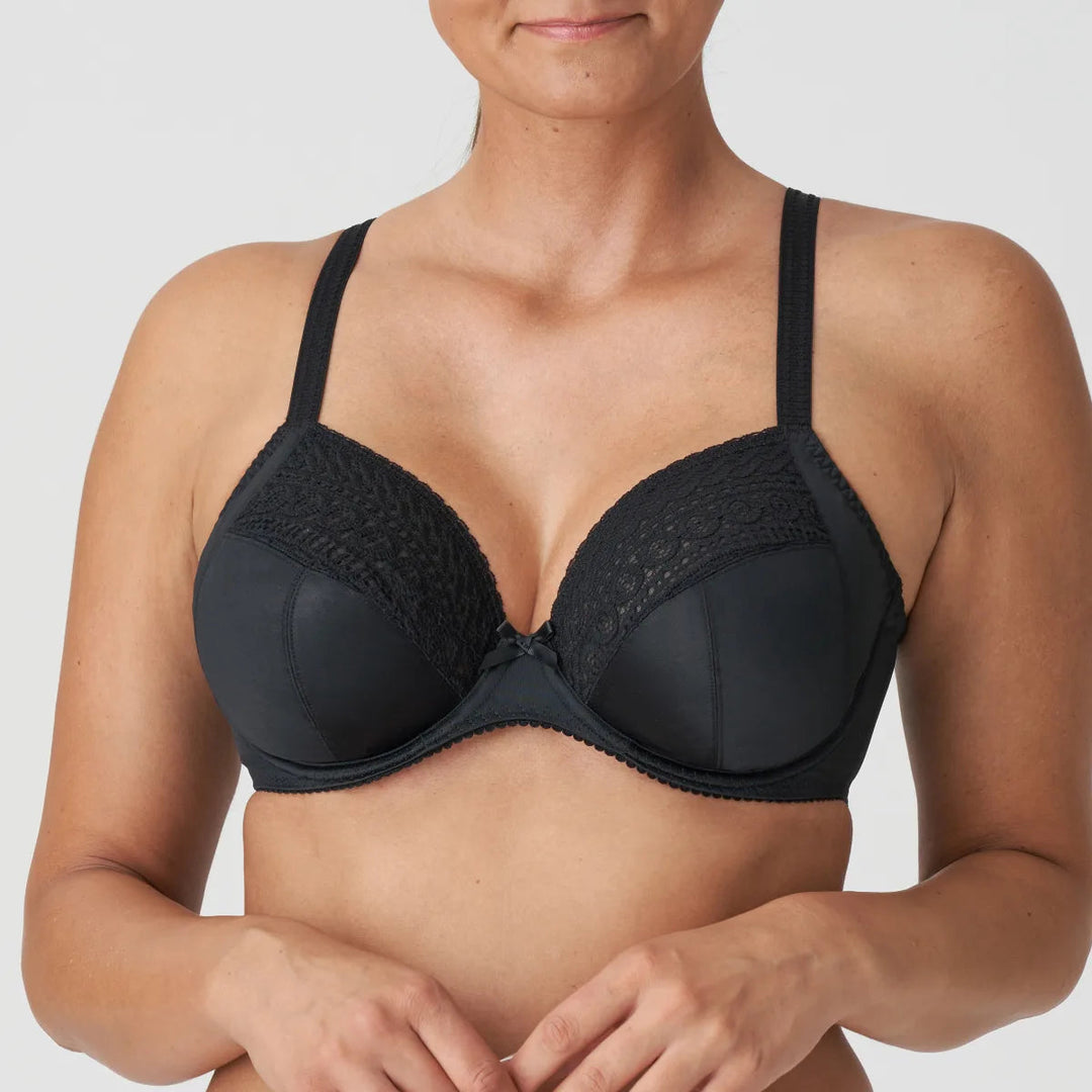 Reggiseno a scollo profondo Montara Primadonna - Reggiseno a scollo profondo nero PrimaDonna