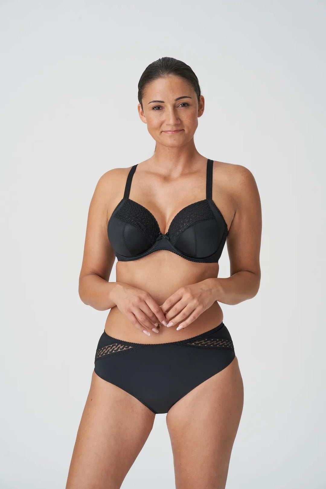 Reggiseno a scollo profondo Montara Primadonna - Reggiseno a scollo profondo nero PrimaDonna