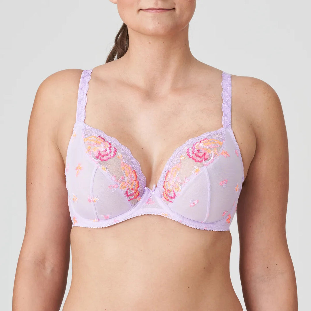 PrimaDonna Palace Garden Plunge Bra Pastel Lavender