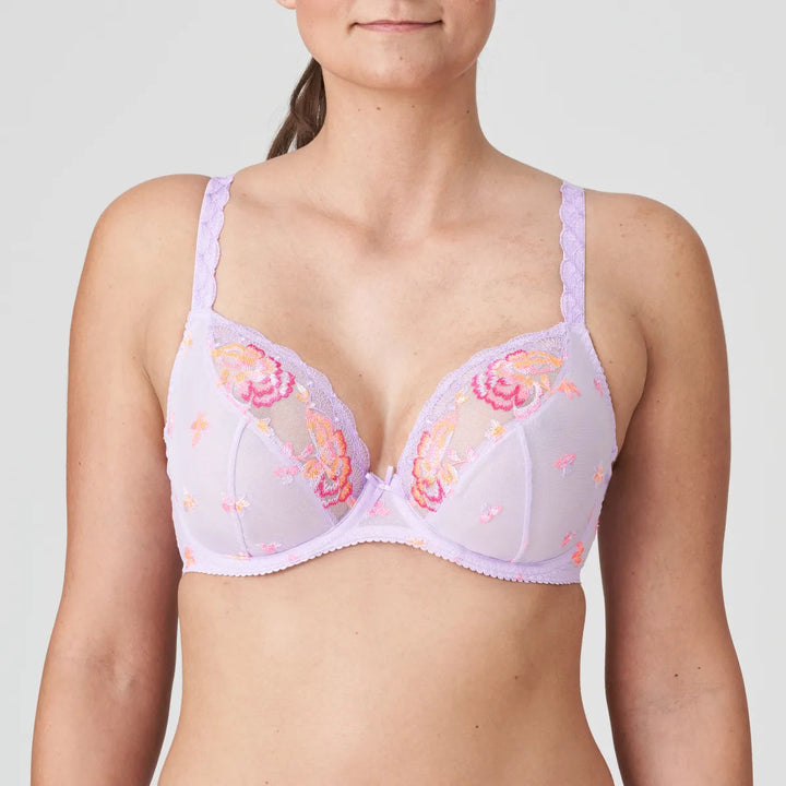 PrimaDonna Palace Garden Plunge Bra Pastel Lavender