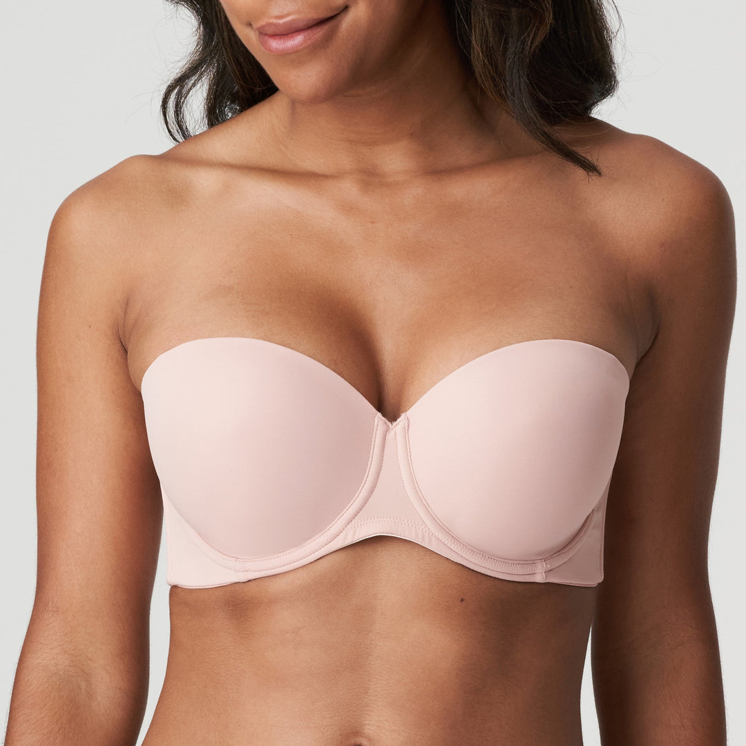 PrimaDonna Figuras Reggiseno imbottito senza spalline Rosa cipria
