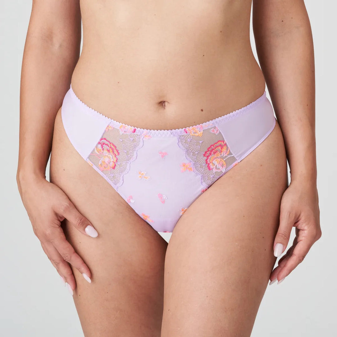 Primadonna Palace Garden Thong - Pastel Lavender Thong PrimaDonna 